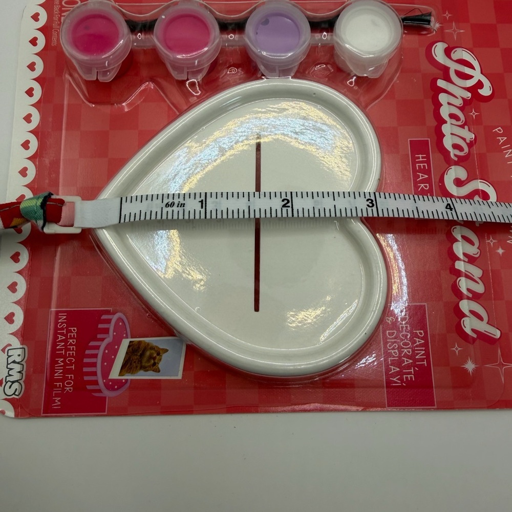 Paint set - Heart Photo Stand NWT - Picture 6 of 6